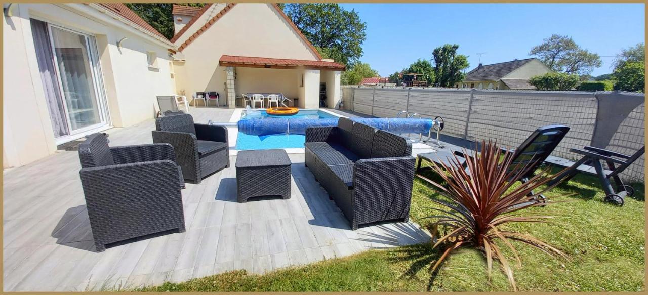 15Min De Disney, Dependance Et Piscine Privee A La Campagne Crevecoeur-en Brie Esterno foto