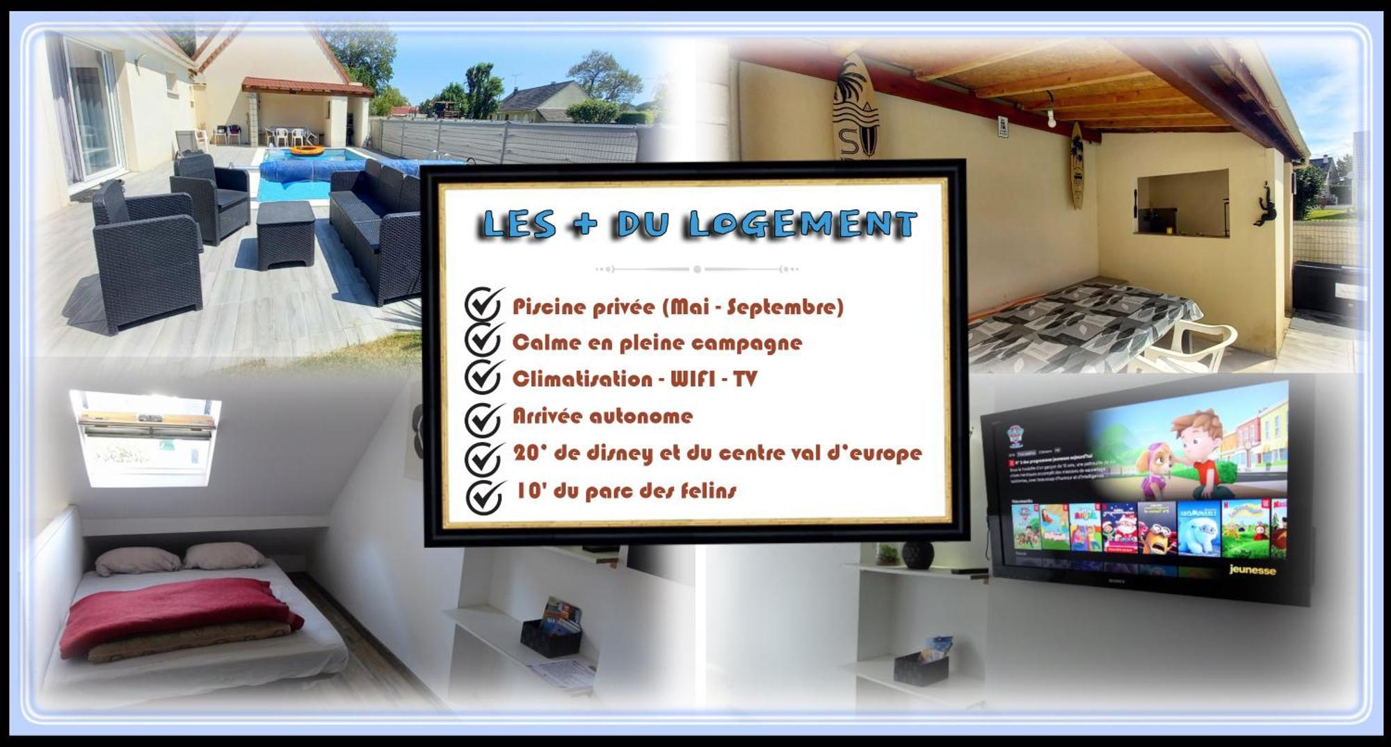 15Min De Disney, Dependance Et Piscine Privee A La Campagne Crevecoeur-en Brie Esterno foto